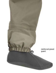 Silver Sonic Guide Waders gravel guard