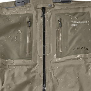 Silver Sonic Zipper Wader waterproof zippers