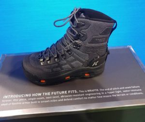 Korkers Wraptr Wading Boot on display