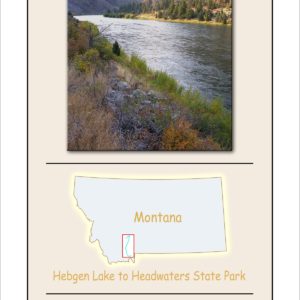 Madison River Map by River Rat Maps for floating and wade fish access