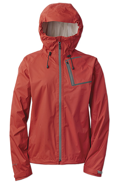 Orvis Women's Encounter Jacket is packable waterproof/breathable protection