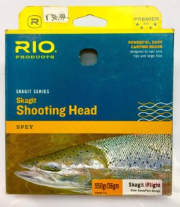 RIO Skagit iFlight Shooting Head 550grain