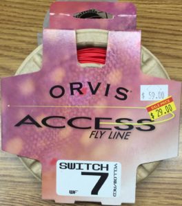 6T8Y21407 Orvis Access Switch Fly Line