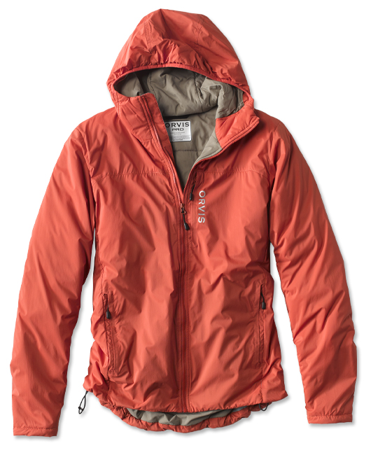Orvis PRO Men's Insulated Hoody keeps you warm and comfortable